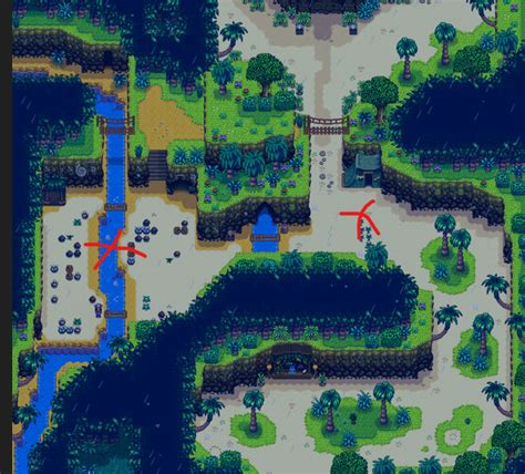 "Island ingredients" Ginger map Guide : r/StardewValley