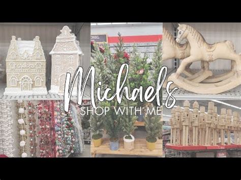 BEST FINDS SHOP WITH ME MICHAELS CHRISTMAS 2023 YouTube