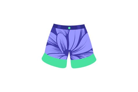 Purple Shorts Graphic By Alifartsmg · Creative Fabrica