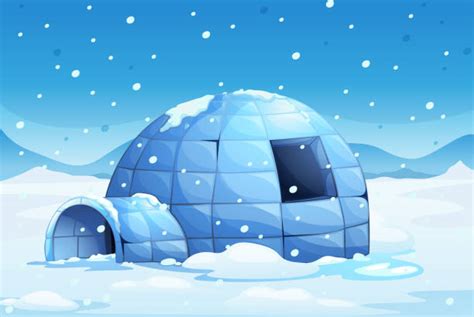 Royalty Free Igloo Clip Art Vector Images And Illustrations Istock