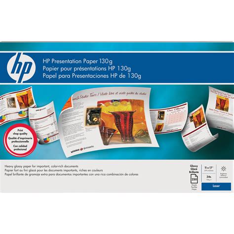 Hp Laserjet Glossy Presentation Paper 130 Gsm 11 X Q2547a Bandh