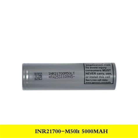 NCR21700 3.7V 3.6V 4800mAh 5000mAh Lithium Ion Rechargeable Battery ...