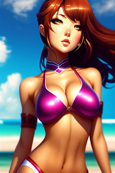 Lexica Anime Bikini Girl