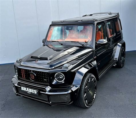 Mercedes Benz G Brabus B Brabus Fine Leather Orange Premium Import