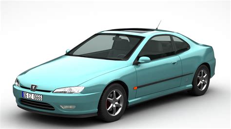 3D Peugeot 406 Coupe - TurboSquid 2010883