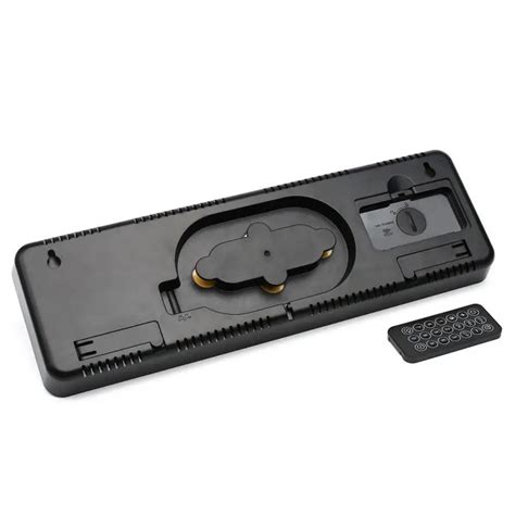 Настінний-настільний LED годинник SM-601 з календарем та термометром ...