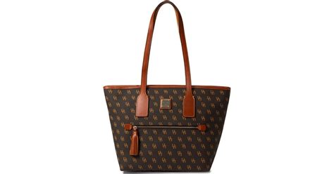 Dooney Bourke Gretta Small Tote In Brown Lyst