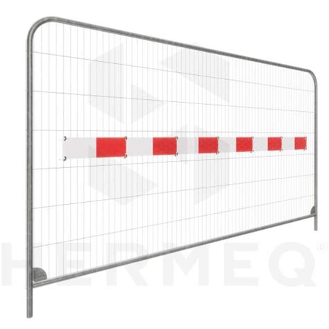 Hi Visibility Fencing Strips Red White