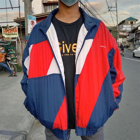 Rare Tri Color Jacket Mens Fashion Activewear On Carousell