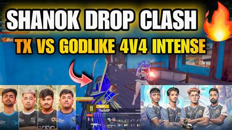 TX WIPED GODLIKE DROP CLASH SHANOK Scout Bgmi Godlike