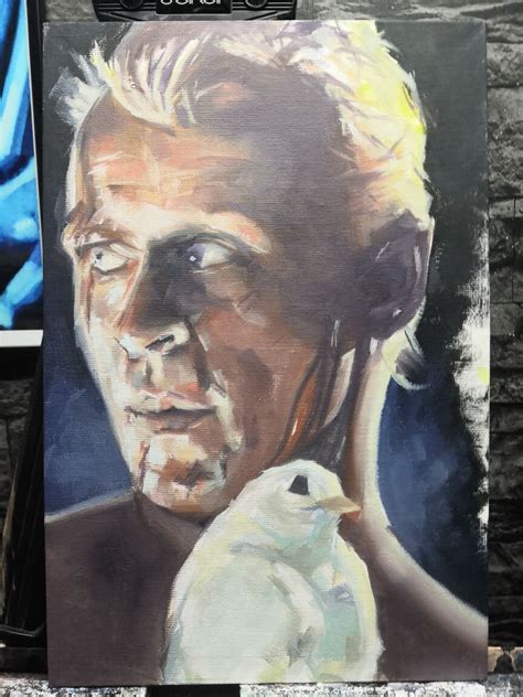 Thisisfunky Roy Blade Runner Oil Painting