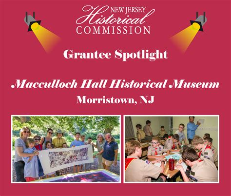 New Jersey Historical Commission (NJHC) Grantee Spotlight: Macculloch