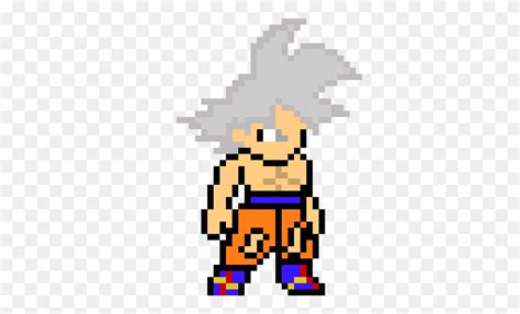 Goku Mastered Ultra Instinct Pixel Art Maker Ultra Instinct PNG