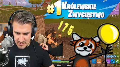 Turniej streamerów w FORTNITE Leh trolluje Izaka Ewron 2 IQ Saju