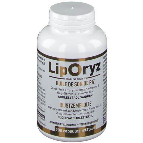 Liporyz® Huile De Son De Riz Shop Apothekech