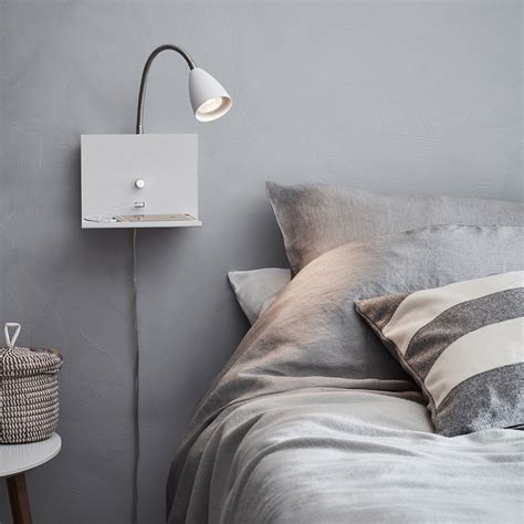 Applique Logi Avec Tablette Et Port Usb Luminaire Fr