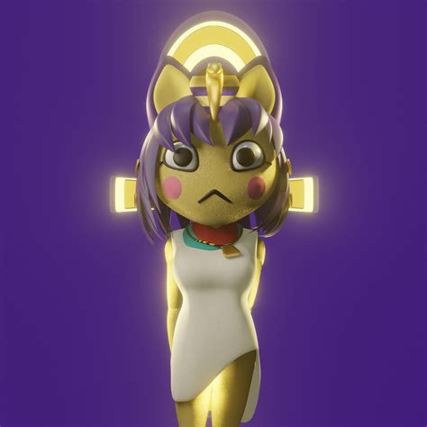 Ankha Anthro 3d Models
