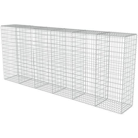 Mur En Gabion Avec Couvercles Acier Galvanis X X Cm