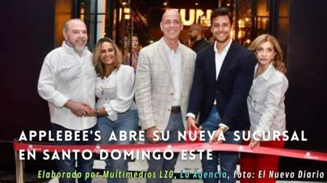 Applebees Abre Su Nueva Sucursal En Santo Domingo Este Gala Oriental