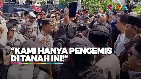 Umat Muslim Turun Gunung Tuntut Arya Wedakarna Kami Dianggap Pengemis