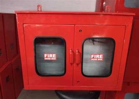 Mild Steel Double Door Hose Box For Fire Safety At Rs In Thane