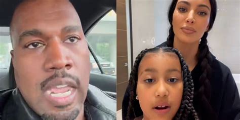 Kanye West Continues Meltdown Over Norths Tiktok With Kim Kardashian