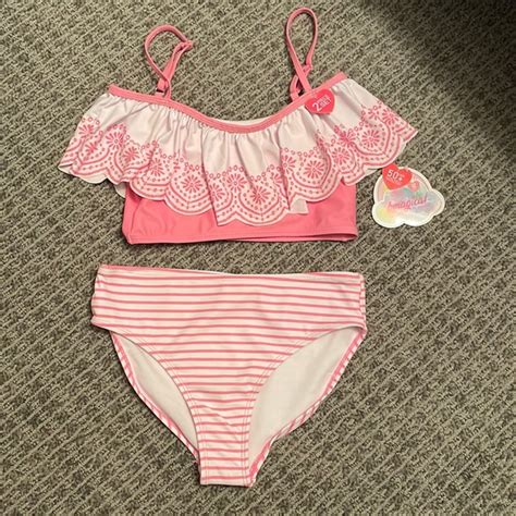Btween Swim Bmagical By Btween Piece Pink Bikini Set Poshmark