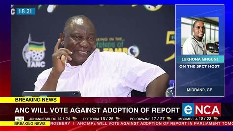 Reaction Anc Mps To Vote Against Adoption Of Phala Phala Report Youtube