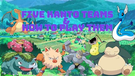 Five Kanto Cup Teams And How To Play Them Go Battle League Pokemon Go