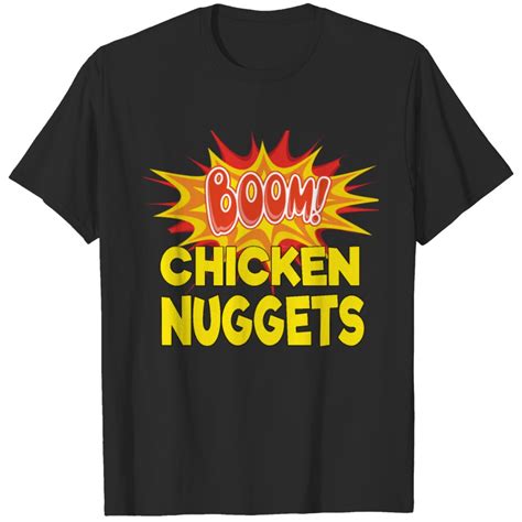 Boom Chicken Nuggets Comic Boom Chicken Nuggets T Shirt Sold By Harbi