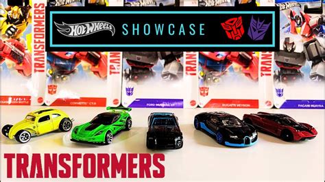 Showcase Hot Wheels Silver Series Transformers Set YouTube