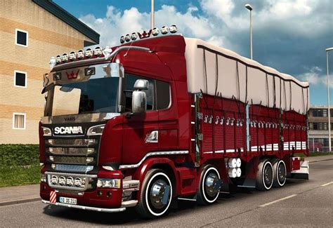 Scania R500 8x4 Pickup Jilet Ets2 Mods Euro Truck Simulator 2 Mods