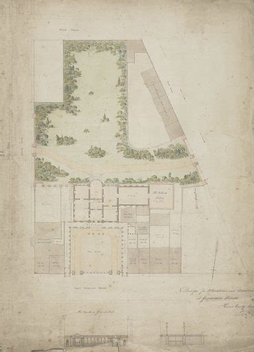 Design for Grosvenor House, London free public domain image | Look and ...