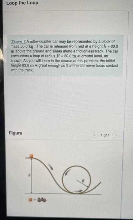 Solved Loop The Loop Figure A Roller Coaster Car May Be Chegg