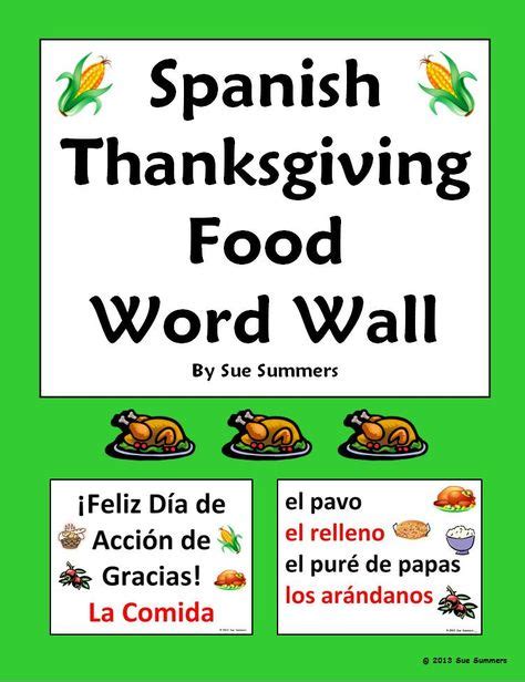 29 Spanish Thanksgiving Ideas Spanish Thanksgiving Spanish