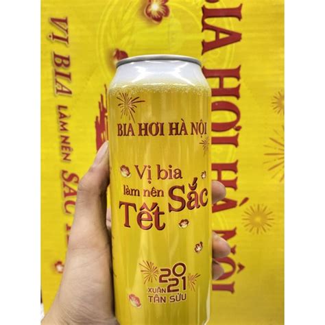 Bia Hơi Hà Nội Lon 500ml Có Bán Giá Sỉ