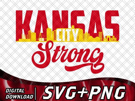 KC Strong Svg Kansas City Strong Svg Pray for KC Svg Kansas City ...