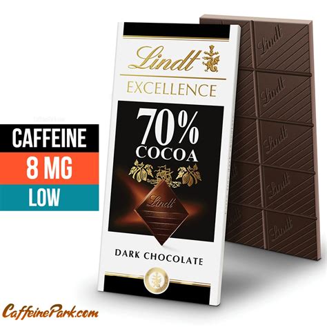Dark Chocolate Caffeine Content How Much Is In 100g