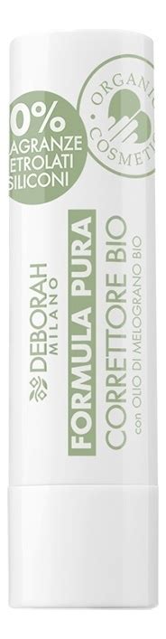 Deborah Milano консилер-стик для лица formula pura correttore bio 4,95г ...