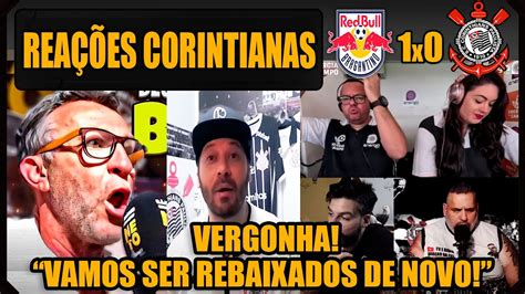 Rea Es Dos Corintianos Rb Bragantino X Corinthians Brasileir O