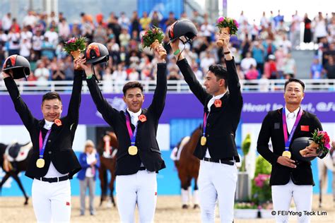 Eventing Gold For China 19th Asian Games Hangzhou