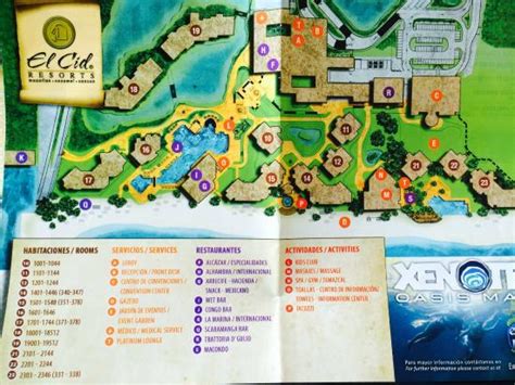 Hotel Marina El Cid Resort Map