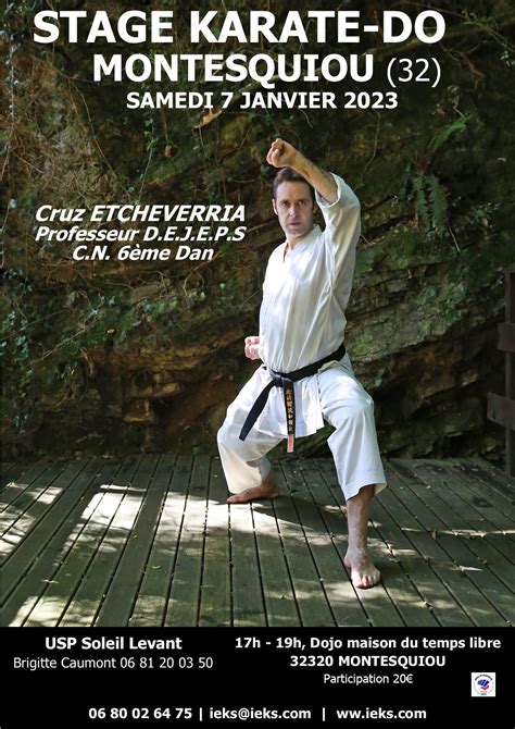 USP SOLEIL LEVANT STAGE KARATE DO dirigé par CRUZ ETCHEVERRIA CN6