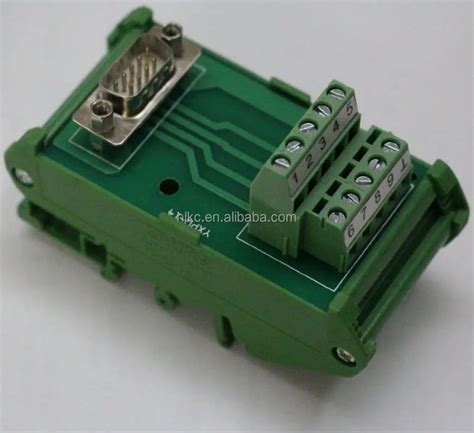Db37 여성 브레이크 아웃 보드 D-sub Din 레일 장착 인터페이스 모듈,Db37 소켓,Db37 Spliter - Buy ...