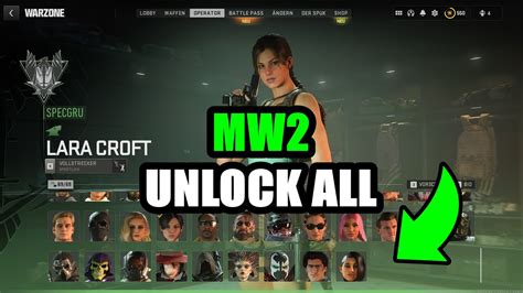 CoD Unlock All Tool MW2 Unlock All Operators Camos In Modern