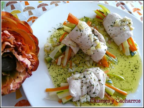 Rollitos De Pollo Con Verduras Chismes Y Cacharros