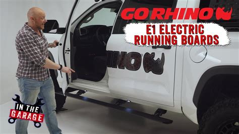 Go Rhino E1 Electric Running Boards Youtube