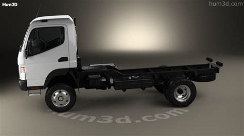 360 View Of Mitsubishi Fuso Canter FG Wide Single Cab Chassis Truck