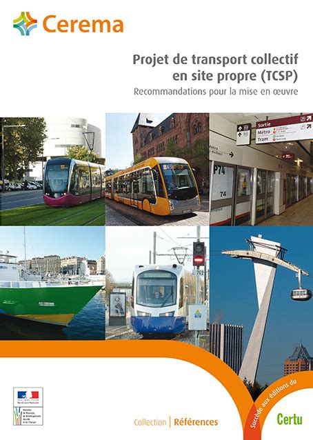 Projet De Transport Collectif En Site Propre TCSP Publications Du Cerema