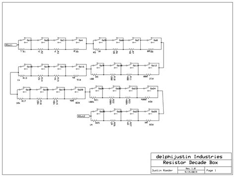 DIY Resistor Decade Box - Delphijustin industries